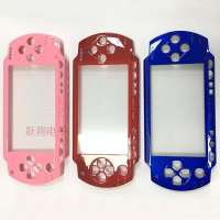 เคสฝาครอบเคสเปลี่ยนสำหรับ PSP 1000ฝากรอบหน้ามีโลโก้ด้านหน้าสำหรับ PSP1000 PSP ฝาครอบ1000