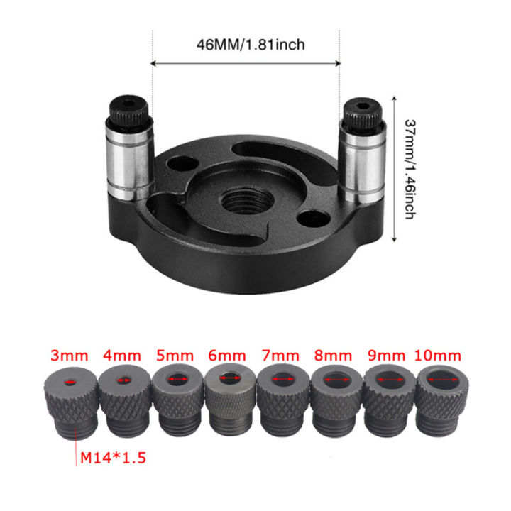 อัปเกรดฟิกซ์เจอร์3-10มม-ตัวยึดหลุมแนวตั้งที่เจาะรูเจาะตำแหน่งเจาะรูเจาะตามแนวทางการเจาะช่างไม้