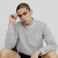 P.MITH Essentials - Logo Sweater in Grey