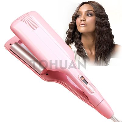 【CC】 Hair Curling Iron Culer Waver Fast Styling Tools Styler Wand for Pink