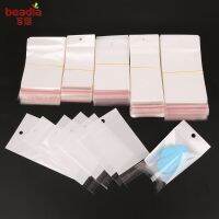 【CC】 Hot Three Layer Hole Color Transparent Adhesive Plastic Storage OPP Packing Five Sizes 100pcs/Bundle