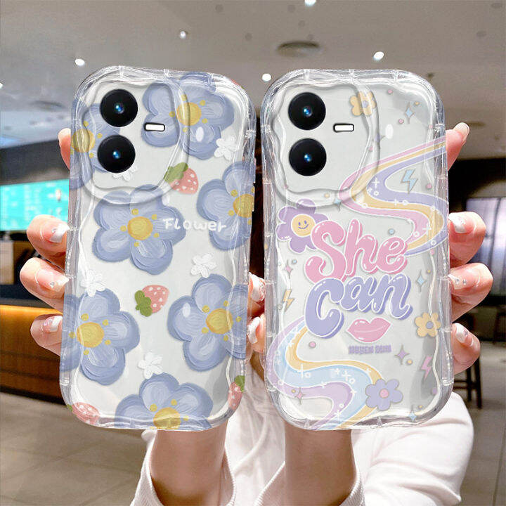 phone-case-เคส-vivo-y22-y22s-เคสโทรศัพท์ลายกราฟฟิตีหลากสี-vivoy22s-vivoy22ใสโปร่งแสงกันตกป้องกันเลนส์ทั้งหมดฝาหลังซิลิโคนนิ่ม2023