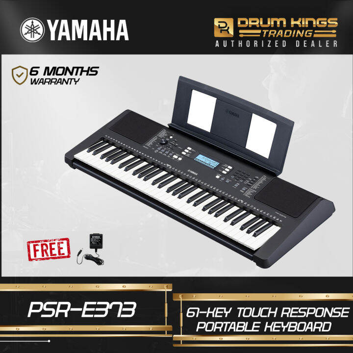Yamaha PSR E373 Portable 61Key Keyboard Lazada PH
