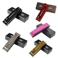 Harmonica 10 Holes of C Blues Musical Instrument Early Educational Students Kids Music Training