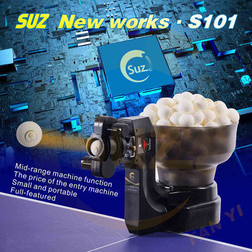 SUZS101 Table Tennis Ball Machine Automatic Table Tennis Ball Machine