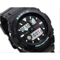 Casio Baby-G G-LIDE BAX-100สีดำสีน้ำเงินสายเรซินผู้ชายผู้หญิงสุภาพสตรีนาฬิกาข้อมือเล่นกีฬาสำหรับทุกเพศ Jam Tangan Lelaki Wanita Perempuan BAX100-1A BAX-100-1A