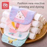 ✺ AIBEDILA Baby 6-layer Cotton Cartoon Printing Sweat-absorbent Towel Newborn Baby Supplies Boy Bib Mother Kids Anti-sweat 140000