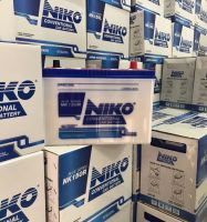 รุ่นใหม่BLUE SERIES แบตเตอรี่ NIKO มาตราฐานญี่ปุ่น รุ่น150R=80แอมป์ กว้าง18 ยาว31 สูง23 cm ลูกค้าหาน้ำกรดเติมBIG-M  FRONTIER TFR DRAGON-EYE L-200 FIGHTER BT50 รุ่นเก่า STRADA