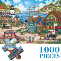 MaxRenard Cool Puzzle 1000 Pieces for s Games 68*49cm Paper Assembling Painting Landscape Art Puzzles for Christmas Gifts