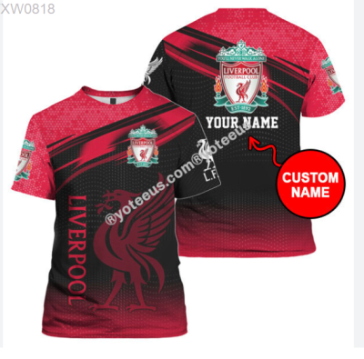 Liverpool 3D F.C (สต็อกเพียงพอ) T SHIRT-13คุณภาพสูง size:S-5XL