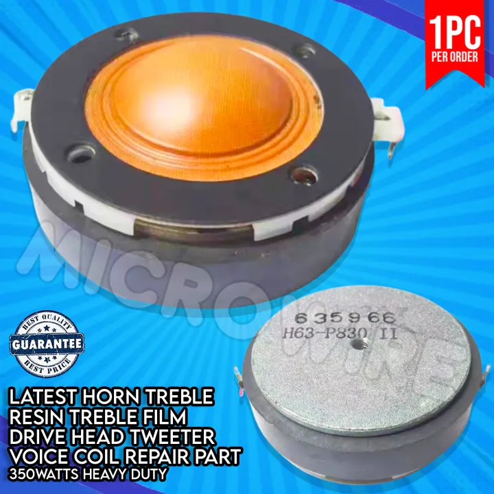 Latest Horn Treble Resin Treble Film Drive Head Tweeter Voice Coil