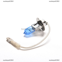 sunkepo6392 H3 2x สีขาวสว่างมากไฟหน้ารถยนต์ฮาโลเจนอัตโนมัติ12V 55W