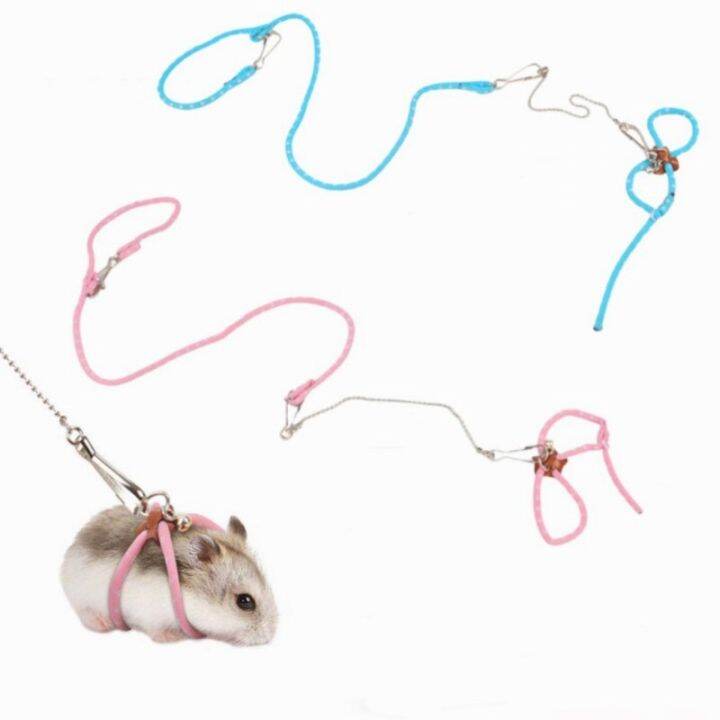 Hamsters Adjustable Harness Round Rope Mouse Leash Small Pet Outdoor