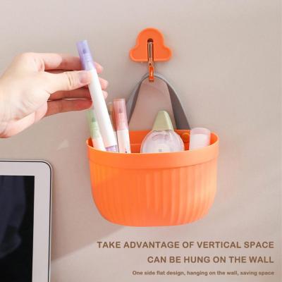 Wall-mounted Storage Basket Storage Basket Kitchen Wall-mounted Onion Storage Put Garlic K1I8