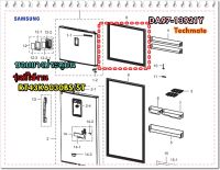 อะไหล่ของแท้/ขอบยางประตูตู้เย็นซัมซุง/SAMSUNG/DA97-13921Y/ASSY GASKET-FRE/ประตูบน