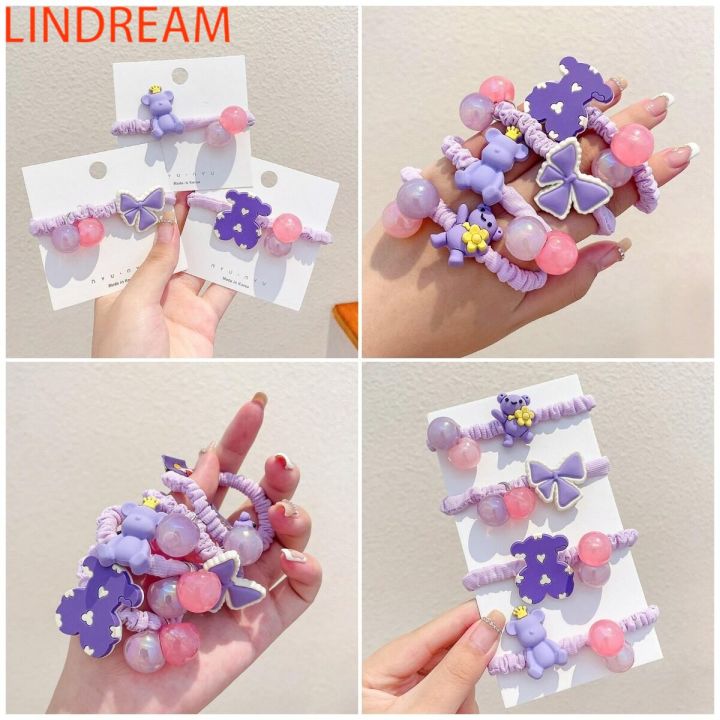 lindream-ยางรัดผมสีพาสเทล-ยางรัดผมเกาหลี-ยางมัดผม