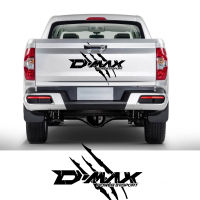 รถกระบะ Tailgate Decals สำหรับ ISUZU DMAX รถด้านหลังหางสติกเกอร์รถบรรทุกกราฟิกไวนิลฟิล์มตกแต่ง Auto Accessories