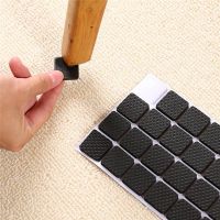 ☌ 2-48pcs Thickening Self Adhesive Furniture Leg Feet Rug Felt Pads Anti Slip Mat Bumper Damper For Chair Table Protector Hardware