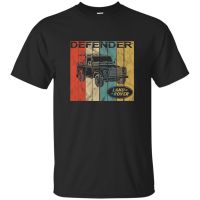 เสื้อยืดผ้าฝ้ายเสื้อยืด พิมพ์ลาย Landrover Defender 90 4X4 Off Road สไตล์วินเทจ แฟชั่นฤดูร้อน สําหรับผู้ชายL XL XXL 3XL  2N4E