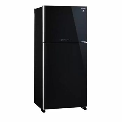SHARP ตู้เย็น 2 ประตู  Grand Series ขนาด 12.8Q รุ่น SJ-X380GP-BK