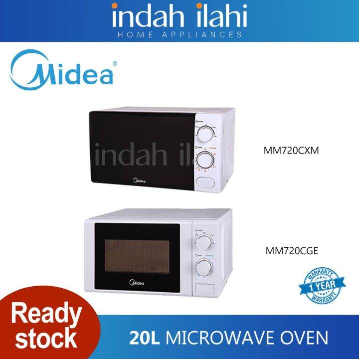 Midea Microwave Oven (20L) Random MM720CXM MM720CGE | Lazada