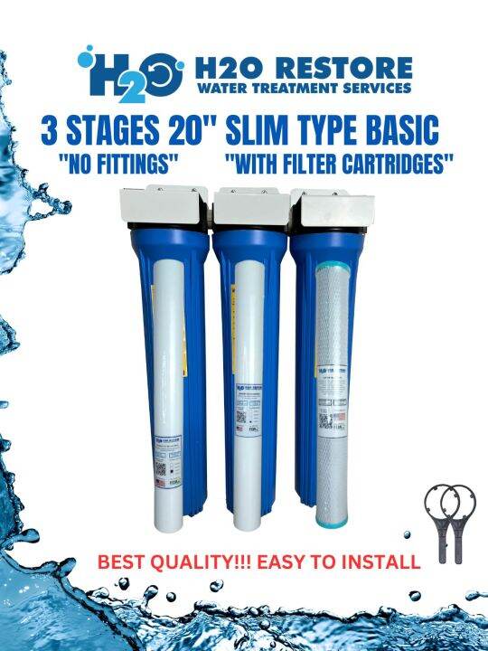 Water Filter 3 Stages 20