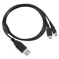 ✁ Short12hfh2tr 2 1 USB Charging Cable Charger Data Wire for 3DSXL Game Console Games Accessories