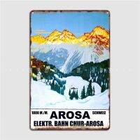 Arosa โปสเตอร์เมทัลมีคราบผนังถ้ำผนังโรงรถการตกแต่ง0707โปสเตอร์ดีบุก