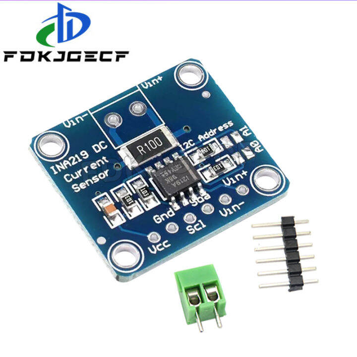 โมดูลการเซนเซอร์ควบคุมพลังงาน-i2c-3v-5v-แบบ-diy-โมดูลแยกเซ็นเซอร์การจ่ายพลังงานกระแสไฟฟ้า-dc-สองทิศทาง-ina219