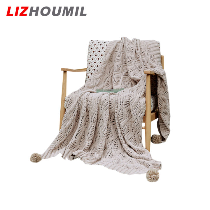 lizhoumil-ผ้าห่มปักผ้าห่มเครื่องนอนพร้อมอบอุ่นนุ่มเป็นพิเศษพู่ตกแต่งบรรยากาศสบายผ้าห่มสำหรับเตียงผ้าห่มปักผ้าห่มเก้าอี้โซฟา