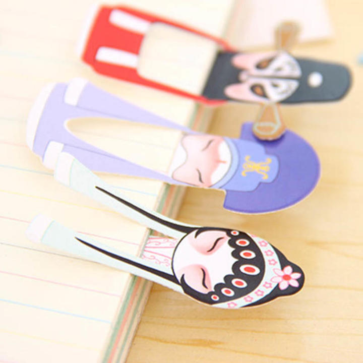 peking-opera-themed-bookmarks-chinese-cultural-paperclips-kids-bookmarks-with-chinese-culture-memo-bookmarks-for-kids-bookmark-bookmarks-beijing-opera-bookmarks