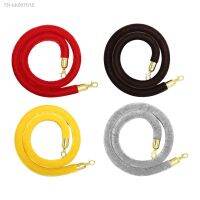 ◄❁◕  Crowd Control Queue Line Barrier Rope 1.5M Velvet Barrier Rope Warning Line lanyard Welcome Flannel Rope for Hotel Exhibition