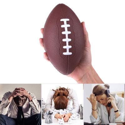 Child Soccer Toys Anti-stress Foam Rugby Ball [hot]New American Ball Small Football Balls Footballs Rugby Children for Squeeze Game