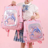 ประถมหญิงเงือกเด็กไดโนเสาร์การ์ตูน Schoolbags ใหม่3D เด็กนักเรียนความจุขนาดใหญ่แฟชั่นเป้ร้อน