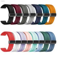 ●✢ 20mm 22mm Magnetic Silicone Band for Garmin Venu 2 Plus Strap Venu Sq Correa Garmin Forerunner 255 Bracelet Venu 2 Wristband