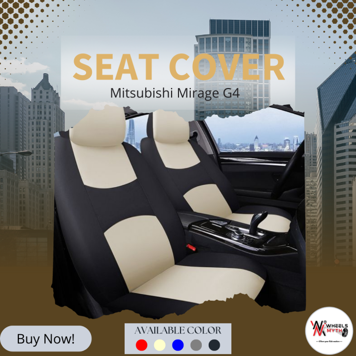 SKN Mitsubishi Mirage G4 Seat Cover Suitable for 5 seater cars