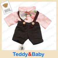 Teddy house : ชุดตุ๊กตา ชุดเอี๊ยม(ช) In The Garden ขนาด 08 นิ้ว