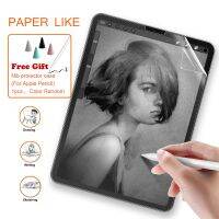 [HOT DOLXIOWEOH 539] 2PCS กระดาษ PET เขียนภาพวาดฟิล์มเช่น Screen Protector สำหรับ iPad 10.2 2019 Air Mini 3 4 5 6 Pro 9.7 10.5 10.9 11 2021 8th 9th