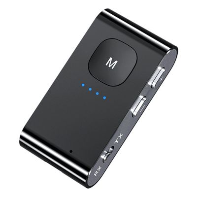 Bluetooth Receiver Transmitter Lcd Screen Built-in Microphone Support Tf Card Playback for Computer Car