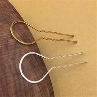 【CW】 BASEHOME 10pcs 105mm U Hairpins Hair Sticks Pin Hairpin Wear Findings Jewelry