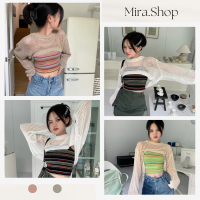 Mira_shop  ชุดมีสไตล์ หวานใจ สาวเซ็กซี่ ชุดสูทผู้หญิงที่มีสไตล์ 351#