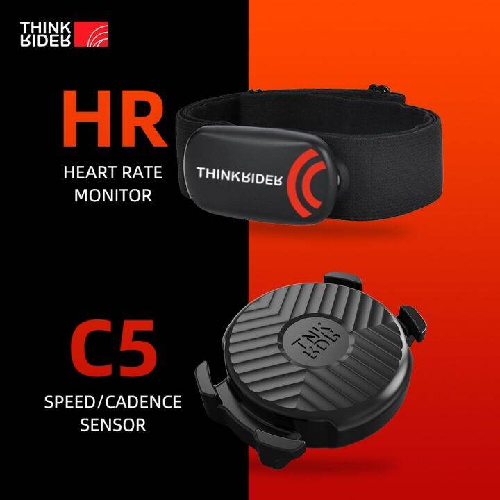 Thinkrider Heart Rate Monitor C5 ANT+ Speed And Cadence Dual Sensor