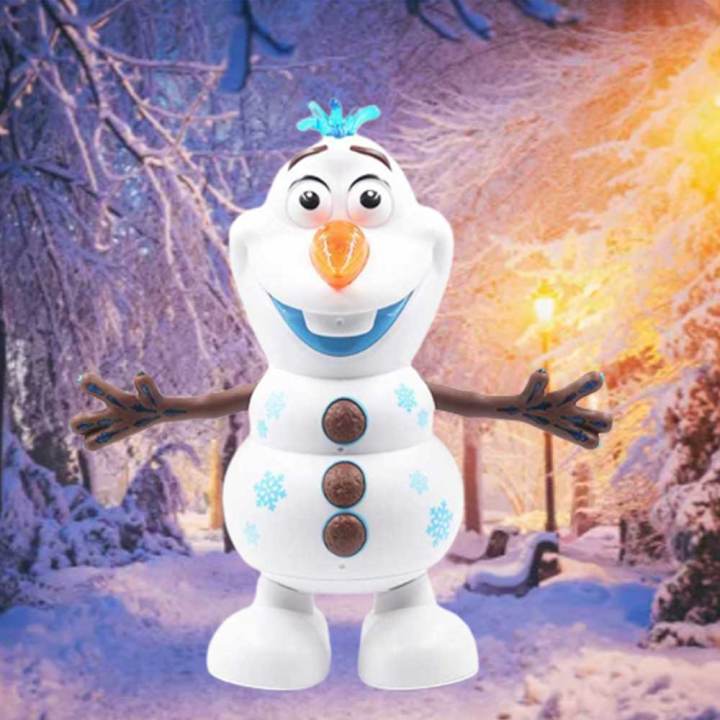 ของเล่นดิสนีย์-frozen-สมบัติ-snowman-เต้นรำหุ่นยนต์ละครเพลงสว่างขึ้นสำหรับเด็กชายและหญิงของเล่น
