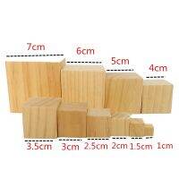 【YF】 Rough wooden cube solid wood mini production wedding Christmas party