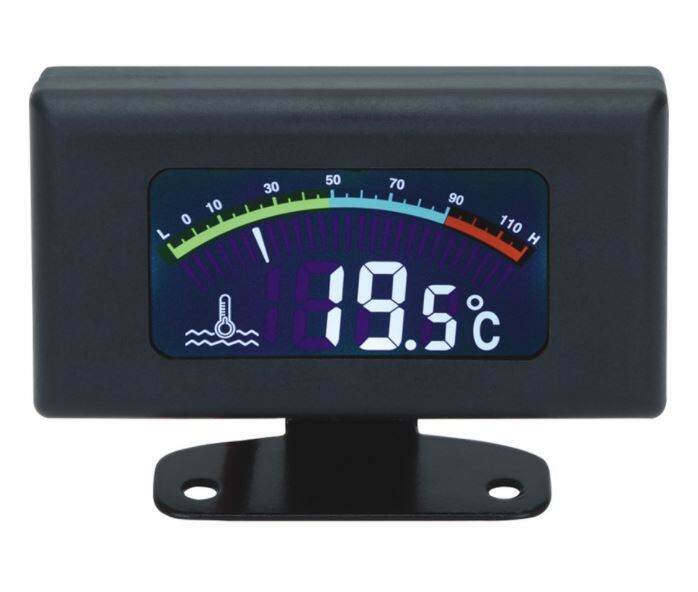 LCD Electronic Water Temperature Gauge Temp Meter With Alert 12V/24V (10MM /16MM) Lazada
