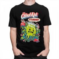 เสื้อยืดผ้าฝ้ายKawaii Cthulhu Man TShirt น่ารักการ์ตูนกราฟิกเสื้อผู้หญิงชาย Harajuku Streetwear Tops Summer Streetwear Ropa Hombre