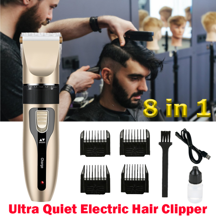 Rechargeable Hair Clipper for Men Haircut Kit Professional Quiet