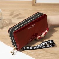 【CC】 Fashion Soft Leather Womens Wallet Luxury Trend Layer Purses Card Holder Clutch Female
