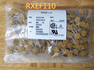 10Pcs ปลั๊กตรงมีฟิวส์ RXEF110 1.1A 72V 60V 1100MA XF110ยี่ห้อใหม่