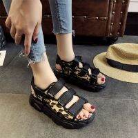 Sandal Women Women Shoes tinggi Sendal Model Open Toe Korea Travel Ins Pelajar 01